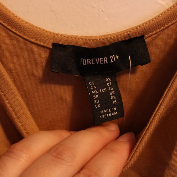 Tan Tank Dress - Picture 3 of 3